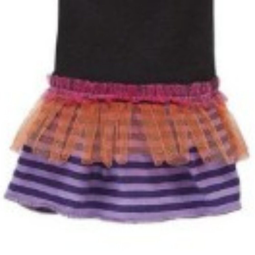 NWT. BLUEBERI BOULEVARD Girls Ghost & Witch Halloween 2-Pc Outfit Set - Picture 4 of 4
